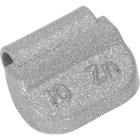 SEALEY Wheel Weight 10G Hammer-On Zinc For Steel Wheels Pack Of 100 | WWSH10 | GSF Car Parts