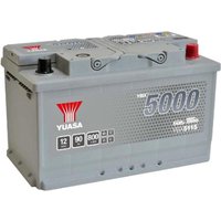 Yuasa Land Rover Range Rover Evoque 115 5000 Series Car Battery - 5 Year Warranty | YBX5115 | GSF Car Parts