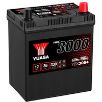 Yuasa Chevrolet Matiz 054 3000 Series Car Battery - 4 Year Warranty | YBX3054 | GSF Car Parts
