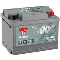 Yuasa Vauxhall And Opel Astra 075 5000 Series Car Battery - 5 Year Warranty | YBX5075 | GSF Car Parts