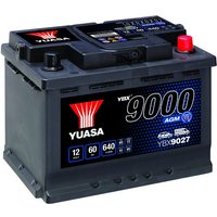 Yuasa Vauxhall And Opel Corsa 027 9000 Series Agm Car Battery - 4 Year Warranty | YBX9027 | GSF Car Parts