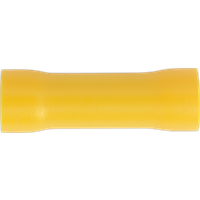 SEALEY Butt Connector Terminal Ø5.5mm Yellow Pack Of 100 | YT10 | GSF Car Parts
