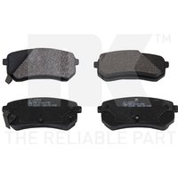 NK Bremsbeläge hinten Hyundai I10 Kia Picanto