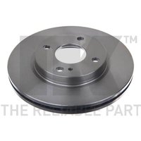 2 NK Bremsscheiben + Beläge vorne Ford Fiesta 6