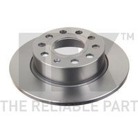 2 NK Bremsscheiben hinten Audi A3 Seat Leon Skoda Octavia VW Beetle Eos