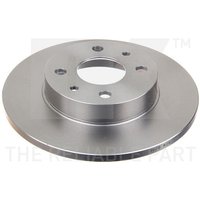 2 NK Bremsscheiben + Beläge hinten Fiat 500 Panda