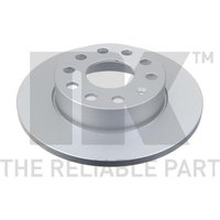 2 NK Bremsscheiben hinten Audi A3 Seat Altea Skoda Octavia VW Caddy Golf