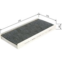 Bosch Aktivkohle-Innenraumfilter Citroen Fiat Peugeot Toyota