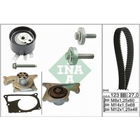 Ina Wasserpumpe + Zahnriemensatz Dacia Nissan Renault