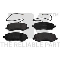 NK Bremsbeläge vorne Citroen C8 Fiat Ulysse Lancia Phedra Peugeot 807