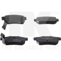 NK Bremsbeläge hinten Honda City Civic Jazz