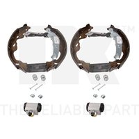 NK Bremsbackensatz hinten Opel Agila Suzuki Splash Swift