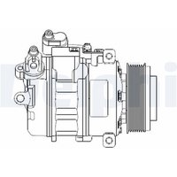 Delphi Klimakompressor BMW 1er 3er Z4