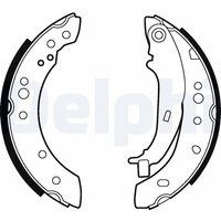 Delphi Bremsbacken hinten Mitsubishi Colt Smart Forfour