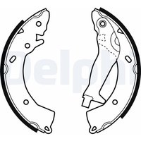 Delphi Bremsbacken hinten Hyundai Elantra Getz