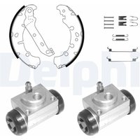 Delphi Bremsbacken vormontiert hinten Ford Fiesta Fusion Ka Puma