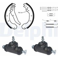 Delphi Bremsbacken vormontiert hinten Opel Combo