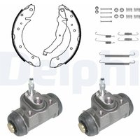 Delphi Bremsbacken vormontiert hinten BMW 3er E36 Compact