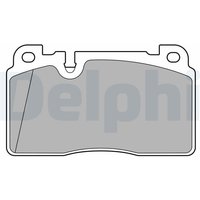 Delphi Bremsbeläge vorne Audi A6 A7 Q5 Porsche Macan