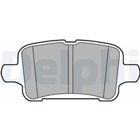 Delphi Bremsbeläge hinten Opel Ampera-E Astra