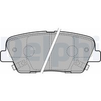 Delphi Bremsbeläge hinten GENESIS Hyundai Kia Ssangyong