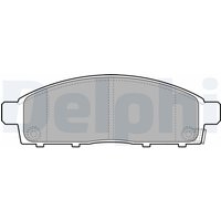 Delphi Bremsbeläge vorne Mitsubishi L200 Pajero