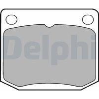 Delphi Bremsbeläge vorne Saab 90 900 9000 99