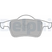 Delphi Bremsbeläge hinten Volvo S60 S70 S80 V70 Xc70