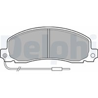 Delphi Bremsbeläge vorne Opel Arena Renault Trafic