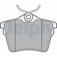 Delphi Bremsbeläge hinten Citroen C5 Peugeot 407