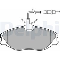 Delphi Bremsbeläge vorne Citroen Xsara Peugeot 306 406 607