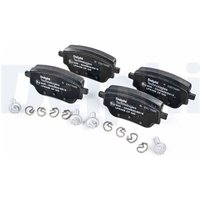Delphi Bremsbeläge hinten Mercedes A-Klasse B-Klasse Cla Gla Glb
