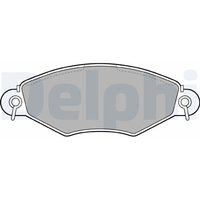 Delphi Bremsbeläge vorne Kia Carnival Peugeot 206 306