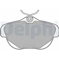 Delphi Bremsbeläge hinten Citroen C5 C6