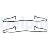 Delphi Zubehör für Bremsbeläge vorne Ford Escort Scorpio Sierra