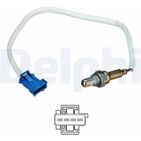 Delphi Lambdasonde Citroen C2 C3 C4 Peugeot 1007 206 207/207+ 307