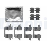 Delphi Zubehör für Bremsbeläge hinten Ford Edge Nissan Cube Evalia Juke Nv200 Pulsar