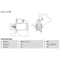 Bosch Anlasser Audi A4 A5 A6 Q5 Porsche Macan