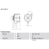 Bosch Lichtmaschine VW Transporter