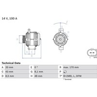Bosch Lichtmaschine Mini Mini