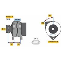 Bosch Lichtmaschine Toyota Celica Corolla Mr2 Rav