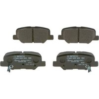 Bosch Bremsbeläge hinten Citroen Mazda Mitsubishi Peugeot