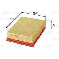 Valeo Luftfilter Seat Arosa Cordoba Ibiza Inca VW Caddy Lupo Polo