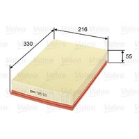 Valeo Luftfilter Volvo S60 S80 V70 Xc70