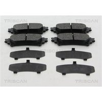 Triscan Bremsbeläge hinten Lexus Rx Toyota Highlander Mirai Prius Sienna