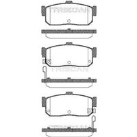 Triscan Bremsbeläge hinten Nissan 100nx Almera Cefiro Maxima Primera Sunny