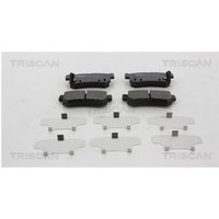 Triscan Bremsbeläge hinten Daewoo Ssangyong