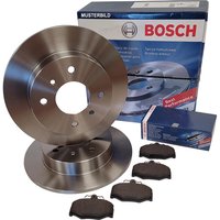 Bosch Bremsscheiben + Bremsbeläge hinten Chevrolet Opel