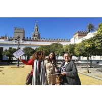 Learn Spanish Seville Santa Cruz Walking Tour