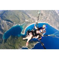Tandem Paragliding Over The Blue Lagoon in Fethiye From Kas Inc.Transfer